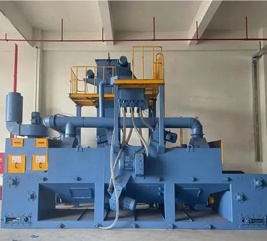 Wire Mesh Conveyor Belt Industrial Shot Blasting Cleaning Machine