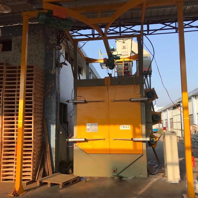 Q37 hook type shot blasting machine