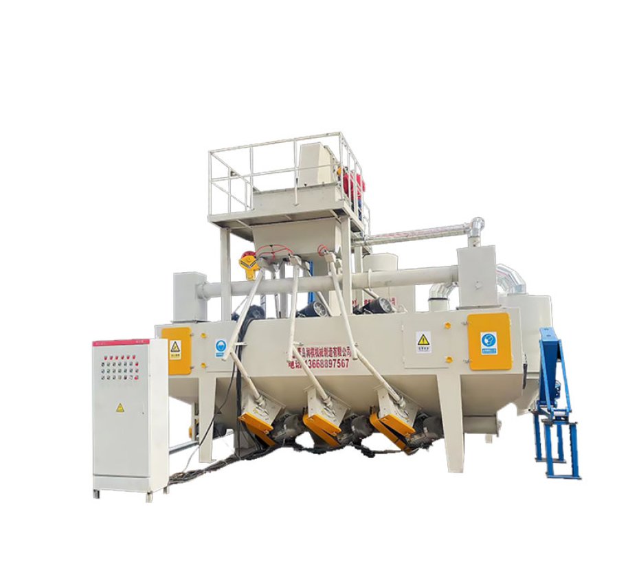 SS6912 Steel strip shot blasting machine