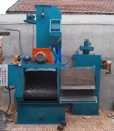 Apron Belt Shot Blasting Machine Crawler Belt surface cleaner